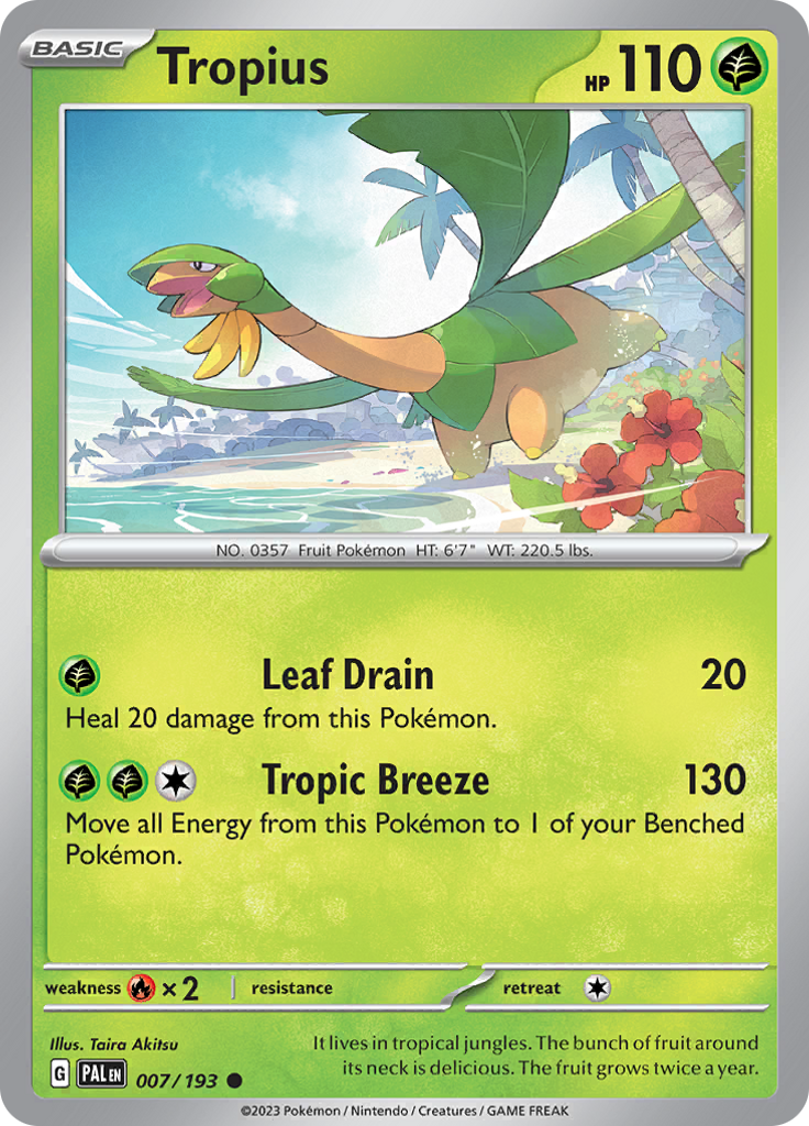 Tropius (Reverse Holo)