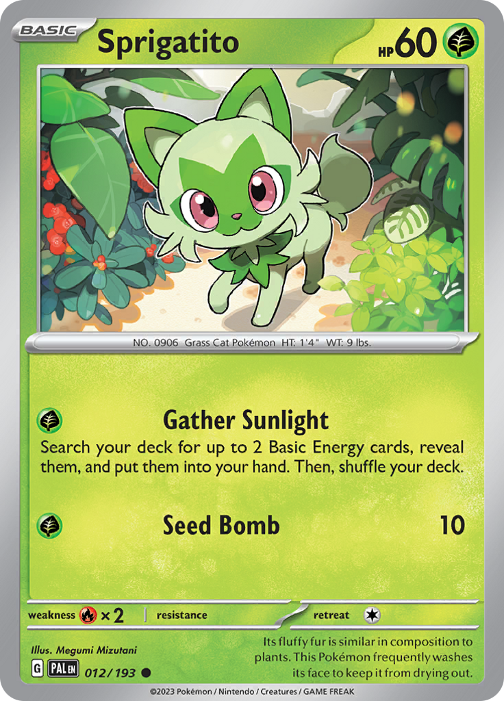 Sprigatito (Reverse Holo)