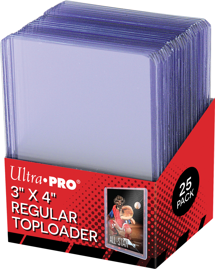 Ultra Pro – Toploaders Clear Regular (25 stuks)
