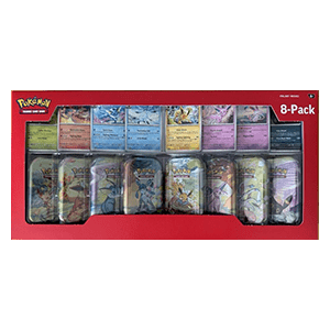 Prismatic Evolutions: Costco 8-Pack Mini Tins Bundle